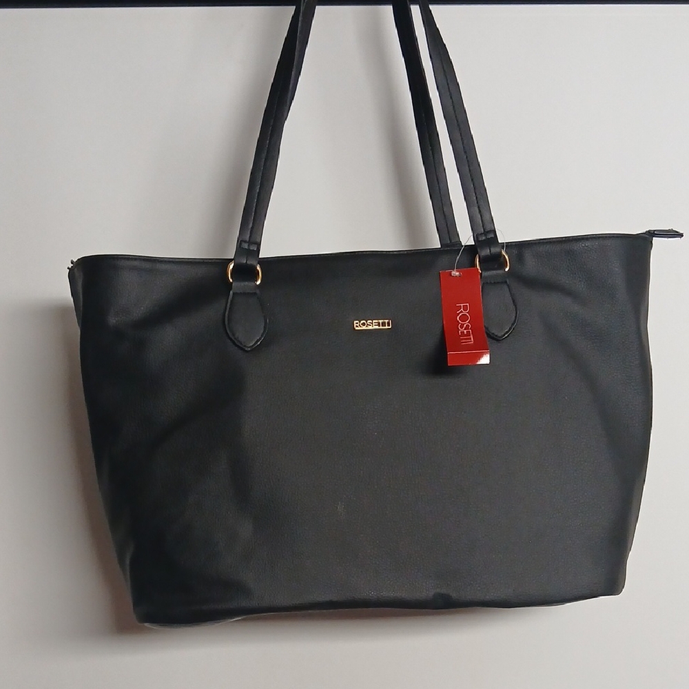 Rosetti Classic XL Black Tote NWT